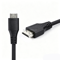 Câble coaxial de 1,5 m haute vitesse 3D 1080P avec gaine en PVC, conducteur en cuivre de 5,5 mm de diamètre, blindage pour HDTV, caméra, PS4, moniteur PC, lecteur DVD