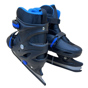 Giày trượt băng hình độ trung bình Giày trượt da giày bằng thép không gỉ giày trượt băng - Product Image 3