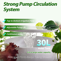 Système de culture hydroponique vertical à 13 étages, équipement hydroponique pour l'agriculture intérieure