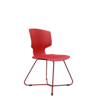 Chaises en plastique multifonctionnelles pour l'éducation scolaire et la formation