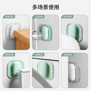 Anti Collision Stickers Thickened Silicone Door Handle Wall Protector 3 Pack Home Protection - Product Image 4