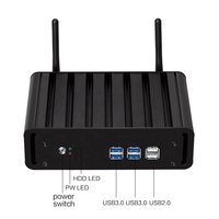 Fanless Mini PC Intel Skylake Core I7 6498DU Micro Desktop Computer DDR3L RAM 8GB Gaming PC Computer