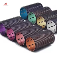 Rodillos de Aluminio para el Cabello, Ligeros y Duraderos, de Alta Calidad, Venta al Por Mayor Directo de Fábrica, Pedidos Mixtos Disponibles, Empaque Personalizado