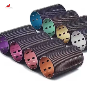 HQ Mixed Proc Discount Factory Wholesaler Durable and Lightweight Metal Aluminum Hair Roller for Salon and Home Use - Product Image 1