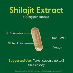 แคปซูลชิลลาจิตเสริมความแข็งแกร่ง ยี่ห้อเฉพาะ แคปซูลชิลลาจิตวีแกน แคปซูลชิลลาจิตผสมอัศวกันธา เสริมสร้างภูมิคุ้มกัน - Product Image 4