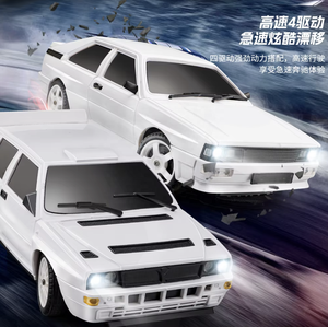 LDRC 1:28 Scale 4WD RC Drift Car With LED Lights and Precision Steering Ready to Run with Rechargeable Battery and 2.4GHz <strong>Remote</strong> - Product Image 3