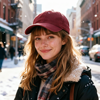 Gorra de Béisbol de Mezclilla Vintage Lavada con Forro Polar Cepillado para Invierno, con Logotipo Personalizado de Lujo, Ajustable, Lisa, Retro, Cálida, Deportiva, para Exteriores