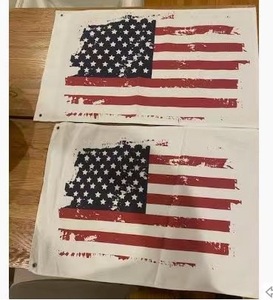 Biểu Tượng Tùy Chỉnh Thăng Hoa In Ấn Đồng Bằng Vải Lanh Treo Tường Trống Biểu Ngữ Cờ Cờ - Product Image 2