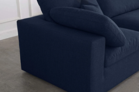 Sofá de esquina grande u XXL sofá de lujo europeo para sala de estar sofá reclinable conjunto de tela