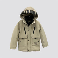 Blouson Bomber Unisexe Grande Taille Haute Qualité Épais Respirant Coupe-Vent Automne à Capuche Motif Dessin Animé pour Vente en Gros