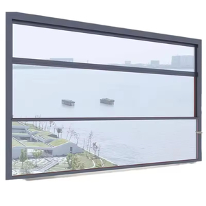 Điện thông minh nâng cửa sổ màn hình côn trùng với động cơ chống bão cách âm low-e phủ cho ứng dụng bên ngoài - Product Image 6