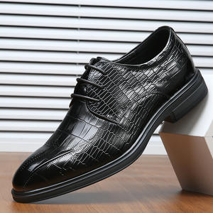 2026 New Genuine Leather Waterproof Breathable Evergreen Oxfords Ankle Lace-Up Shoes <b>Men</b> Washable Goodyear Handcrafted Retro - Product Image 2