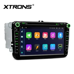 XTRONS 8 بوصة تعمل باللمس راديو لسيارة مشغل وسائط متعددة لفولكس واجن مع ثنائي الموجات WiFi DSP