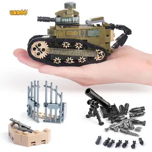 tamiya kit tank Suppliers-UKBOO Thả Vận Chuyển 368 Chiếc Xe Tăng Sherman Lego-Khối Gạch Xây Dựng Tương Thích