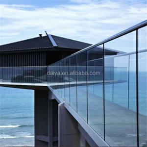 Daiya harga kaca temperado com preços u canal e corrimão corrimão - Product Image 4