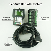 Sistema de Control de Movimiento Jle Cnc Tech Richauto Dsp A11E, Controlador de Router CNC de 3 Ejes, Pulso de 1Mhz, 24V CC, Nema23