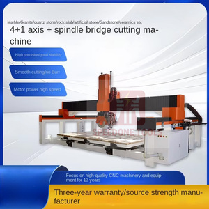 Giá rẻ Mini hiệu quả 4 trục 5 trục <span class=keywords><strong>CNC</strong></span> <span class=keywords><strong>Router</strong></span> 3D đá Máy cắt cho đá granit khắc đá cẩm thạch và gạch chế biến - Product Image 2