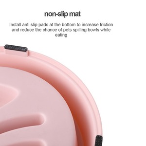 Bol à nourriture pour animaux de compagnie en forme de <span class=keywords><strong>poisson</strong></span>, distributeur de nourriture lent personnalisé en gros, bol à nourriture lent pour <span class=keywords><strong>chat</strong></span>, bol à nourriture lent pour chien - Product Image 3