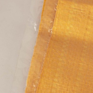 ถุงผ้าทอเคลือบสีเหลืองของ Pengcheng Packaging 3 ใบ สำหรับการจัดส่งด่วน โลจิสติกส์ การขนย้าย การบรรจุ การป้องกันน้ำท่วม ขายส่ง - Product Image 1