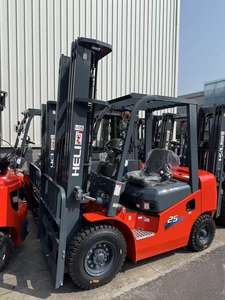 Carretitilla elevadora דיזל 3 טונלאדות 2.5 טון איזוזו c240 מנוע דיזל סיבוב דיזל מזלג קלאמפ מלגזה מלגזה מלגזה קלדת - Product Image 2