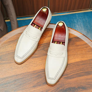 Zapatos de Cuero Genuino Hechos a Mano de Alta Calidad, con Punta Cerrada, Antideslizantes, Ligeros y Transpirables - Product Image 2