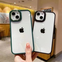 Coque de protection d'appareil photo en métal pour téléphone, étui tpu transparent à armure pour redmi note 11 xiaomi mi 11 ultra