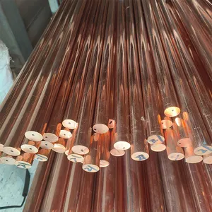 C1011 C1020 C17200 C22000 Pure Bronze Metal High Pure Brass Rod Red Copper Round Bars For Construction