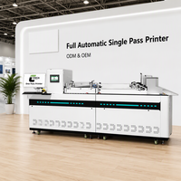 Mesin Printer Digital Multi-Purpose Single Pass CHICAI X600 Tanpa Biaya Plat, Mesin Inkjet Otomatis untuk Tas Kertas, Cangkir, Kipas, dan Kotak