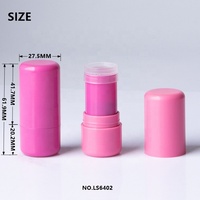 Vide Solide Blush Tube Hydratant Baume À Lèvres Bouteille Facial Ombre Contouring Pommade Tube 4g En Plastique Haute Brillance Pâte Emballage