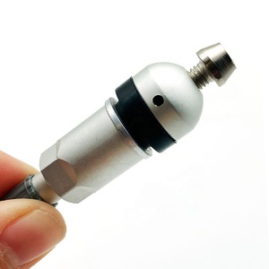 Valves <span class=keywords><strong>de</strong></span> pneus en aluminium universelles pour voiture, compatibles <span class=keywords><strong>avec</strong></span> les capteurs <span class=keywords><strong>de</strong></span> <span class=keywords><strong>pression</strong></span> des pneus TPMS, tige <span class=keywords><strong>de</strong></span> <span class=keywords><strong>valve</strong></span> métallique automobile durable - Product Image 5