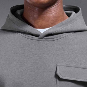 Sweat à capuche pour homme en polaire lourd 350g, nouveau modèle 2025, sweat à capuche pour homme, sweat-shirt vierge, designer - Product Image 3