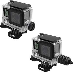 Boîtier étanche de haute qualité pour <span class=keywords><strong>GoPro</strong></span> <span class=keywords><strong>Hero</strong></span> <span class=keywords><strong>4</strong></span>/3 + 40m de profondeur, charge pendant l'enregistrement - Product Image 5