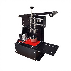 Impresora manual <span class=keywords><strong>de</strong></span> sobremesa <span class=keywords><strong>de</strong></span> un solo color con tintero sellado para papel y etiquetas, nueva para logotipos - Product Image 3