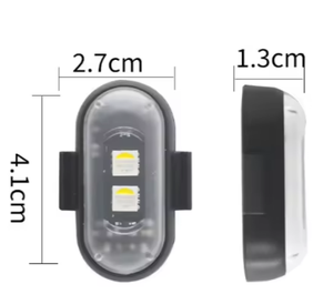 TCYATO RGB светодиодный мини-самолет стробоскоп беспроводной пульт дистанционного управления декоративный свет для автомобиля мотоцикла заднего хвоста вспышки предупреждения - Product Image 3