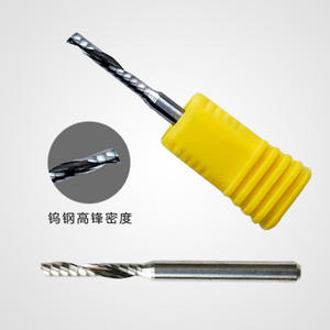 6mm Tungsten <b>Steel</b> Single-Flute Spiral End Mill Woodworking Carving CNC Engraving Machine Tool Single-Flute <b>Cutter</b> - Product Image 3