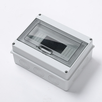 Boîtier de distribution MCB étanche IP65 63A pour alimentation électrique, boîtier électronique en ABS/PC, impression sérigraphiée
