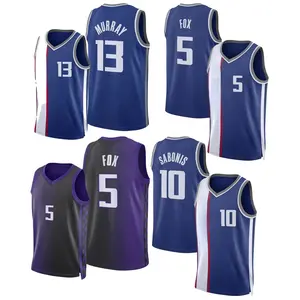 2023/24 Nieuwe King Jersey Basketbalshirt Originele Hoge Kwaliteit Groothandel Warmte Verzegelde Nbaing Truien Heren Jeugd Custom