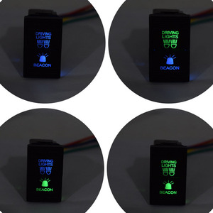 12V DC cao hiện tại Chốt đẩy nút chuyển đổi cho lái xe sương mù đèn hiệu đèn Ford Ranger px MAZDA BT50 - Product Image 4