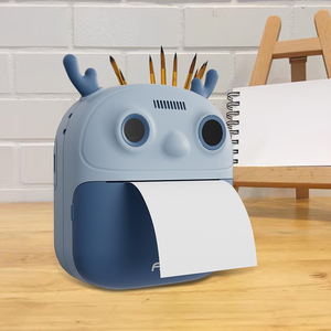 Instant Print AI <b>Printer</b> Boy Girls Birthday Gift Mini Thermal Digital Photo <b>Printer</b> <b>Camera</b> Toy for Kids Video Photography - Product Image 1