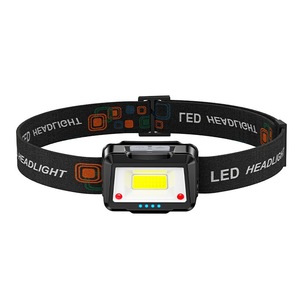 Smiling Shark TD-0298A ไฟหน้าแบบเซ็นเซอร์ USB ไฟฉายคาดศีรษะ LED แบบชาร์จไฟได้ - Product Image 2