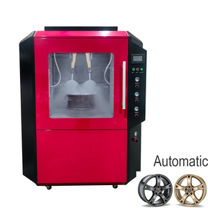 Machine de peinture électrostatique automatique pour <span class=keywords><strong>jantes</strong></span> de véhicules, équipement de pulvérisation professionnel pour la remise à neuf des roues - Product Image 1