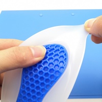 Nouveauté 2026 : Coussinets et talonnettes en gel de silicone avec absorption des chocs pour le soutien de la fasciite plantaire, semelles intérieures et inserts de chaussures pour diabétiques