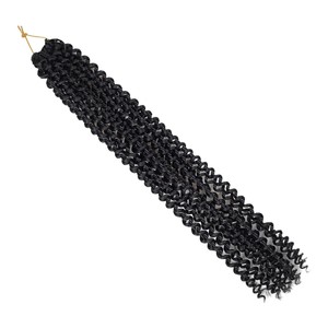 Extensions de cheveux au crochet pour femmes africaines, tresses doubles torsadées, 18 pouces, résistantes à la chaleur, pour le commerce international - Product Image 5