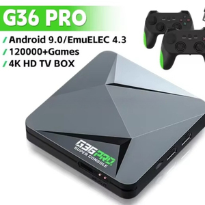 Console de Jeu Vidéo Classique S G36 Pro HD pour TV, Boîtier de Jeu Android 9 Double Système G36pro, Super Console de Jeu Sans Fil - Product Image 1