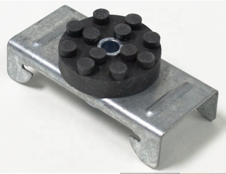 Гипсовая решетка для стен и потолков, шапка, меховой канал, звукоизоляция, резина, RSIC, упругий звукоизоляционный зажим, акустические зажимы