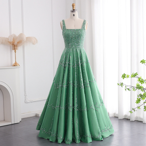 Verified Supplier Green Engagement Dress Elegant Sequin Design | Alibaba.com