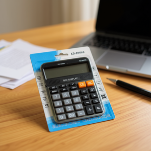 Calculadora Electrónica KD-8906B de 12 Dígitos con Pantalla Grande para Uso en Oficina - Product Image 3