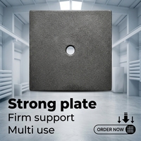 Plaque de support en carbure de silicium céramique hautement réfractaire pour la coupe de meubles de four, vente en gros d'usine