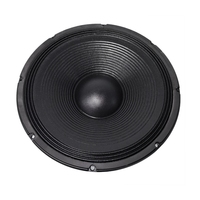 Subwoofer professionnel de 15 pouces, 600 W RMS, haut-parleur PA, bobine vocale de 100 mm, aimant de 250 mm, pour système de sonorisation de scène de concert