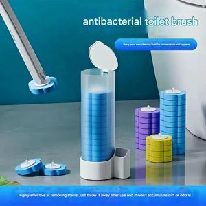 Ensemble de têtes de rechange pour <span class=keywords><strong>brosse</strong></span> de toilette jetable - <span class=keywords><strong>Nettoyage</strong></span> à tous les angles, élimination des taches, <span class=keywords><strong>brosse</strong></span> de toilette jetable pour usage domestique - Product Image 1